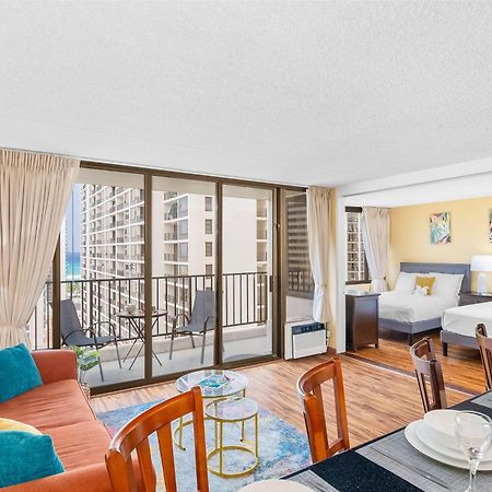 Beautiful 1Br, Steps To Waikiki Beach And Parking Гонолулу Экстерьер фото