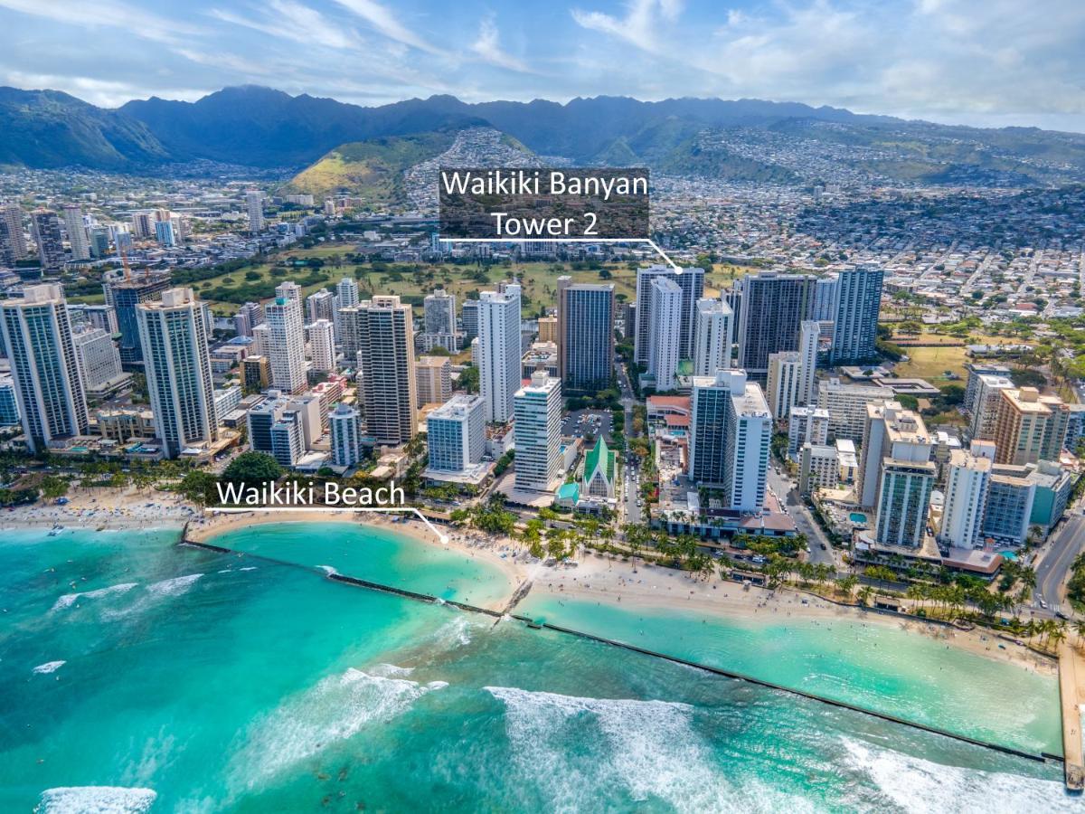 Beautiful 1Br, Steps To Waikiki Beach And Parking Гонолулу Экстерьер фото
