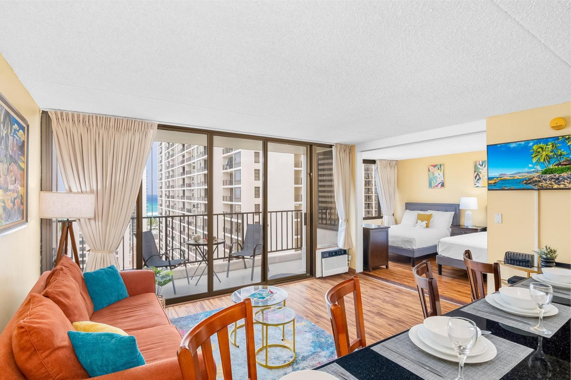 Beautiful 1Br, Steps To Waikiki Beach And Parking Гонолулу Экстерьер фото